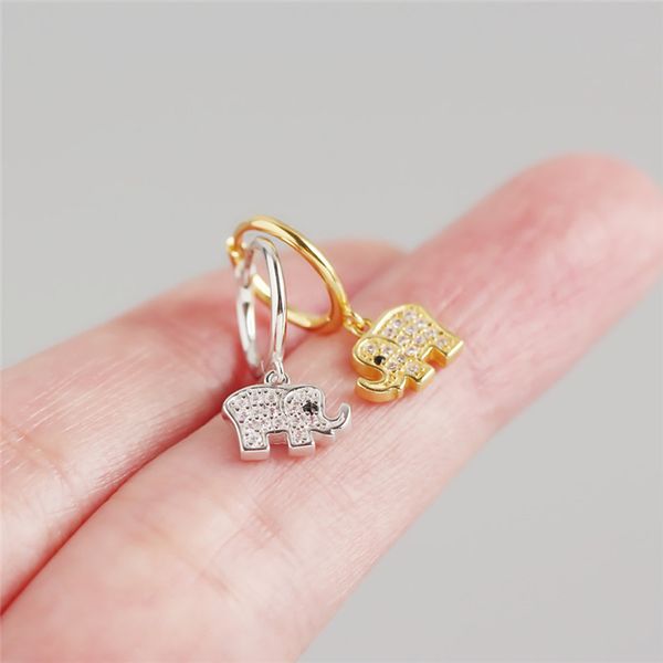 februaryfrost brand designer 100% 925 sterling silver lovely small elephant pendant stud earrings for women fashion jewelry gifts, Golden;silver
februaryfrost brand designer 100% 925 sterling silver lovely small elephant pendant stud earrings for women fashion jewelry gifts, Golden;silver