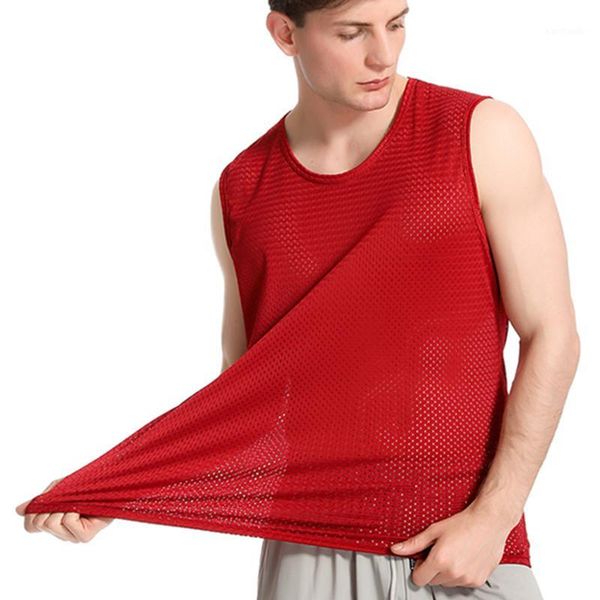 running jerseys men's vest men sports fitness breathable mesh quick dry ice silk sweat gym cool fitness1, Black;blue
running jerseys men's vest men sports fitness breathable mesh quick dry ice silk sweat gym cool fitness1, Black;blue