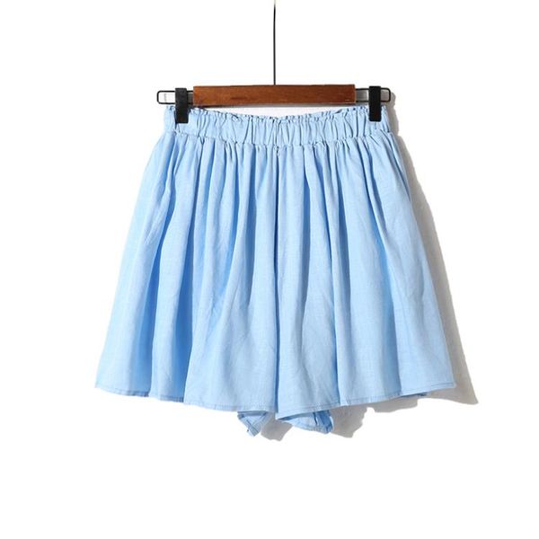 women's shorts women summer casual solid cotton linen elastic waist loose for girls soft cool female short skirts n165, White;black
women's shorts women summer casual solid cotton linen elastic waist loose for girls soft cool female short skirts n165, White;black