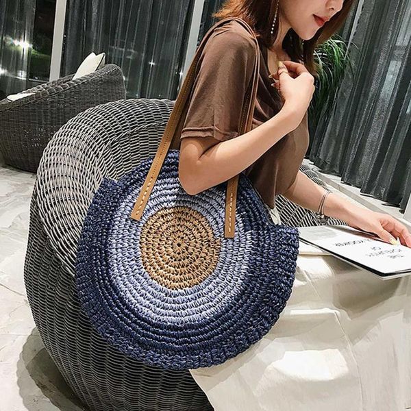 women round straw handbags beach bag vintage handmade woven bag circle rattan bags bohemian vacation casual bags #t3g
women round straw handbags beach bag vintage handmade woven bag circle rattan bags bohemian vacation casual bags #t3g