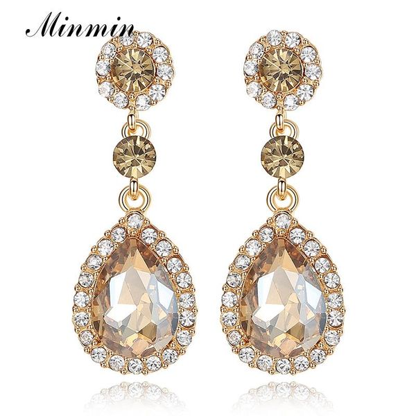 dangle & chandelier minmin luxury gold color long earrings for women fashion wedding jewelry big teardrop christmas gifts 2021 eh298, Silver
dangle & chandelier minmin luxury gold color long earrings for women fashion wedding jewelry big teardrop christmas gifts 2021 eh298, Silver