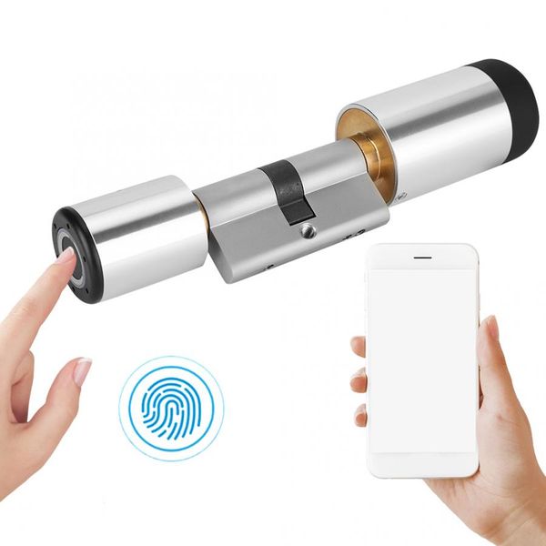 Smart Door Lock Electronic Cylinder Bluetooth APP Biometric Fingerprint Anti-Theft Lock Smart Lock
Smart Door Lock Electronic Cylinder Bluetooth APP Biometric Fingerprint Anti-Theft Lock Smart Lock