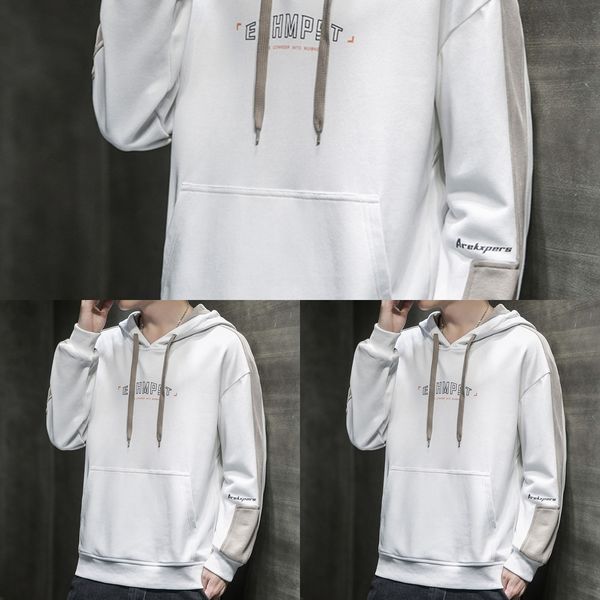 h4412 2020 spring sweater and autumn korean leisure sweater autumn sleeve v-neck men's spring and long new korean version trend hooded, Black
h4412 2020 spring sweater and autumn korean leisure sweater autumn sleeve v-neck men's spring and long new korean version trend hooded, Black