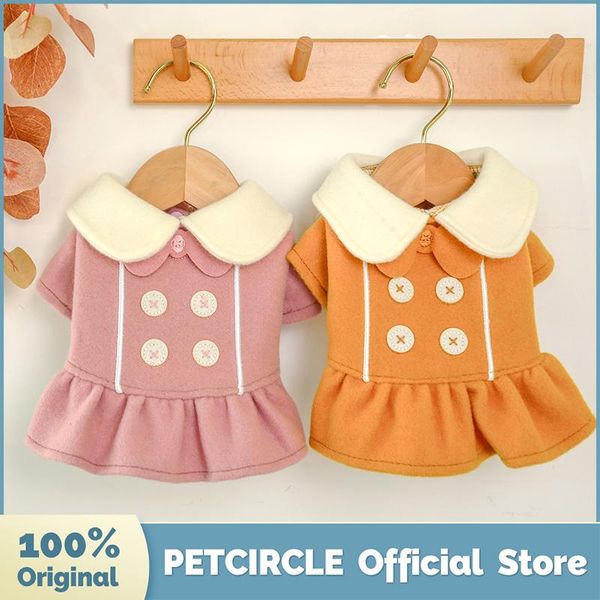 petcircle new dog puppy clothes bow button dress pet cat fit small dog spring and autumn pet cute costume cloth skirt
petcircle new dog puppy clothes bow button dress pet cat fit small dog spring and autumn pet cute costume cloth skirt