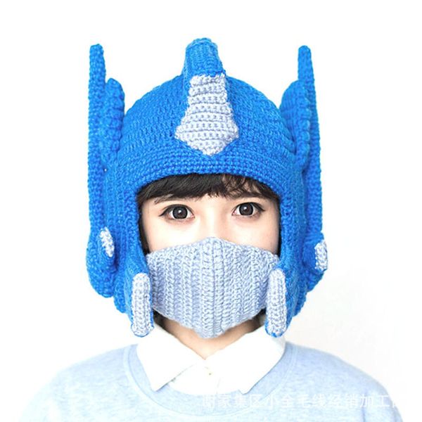 plush toy funny helmet film and television character hat winter warm hand crochet wool accessories
plush toy funny helmet film and television character hat winter warm hand crochet wool accessories