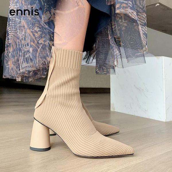 boots ennis stretch knitted pointed toe women fashion zipper high heel ankle autumn winter big size shoes a0079, Black
boots ennis stretch knitted pointed toe women fashion zipper high heel ankle autumn winter big size shoes a0079, Black