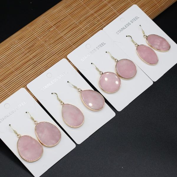 stud wholesale fashion natural stone crystal earrings rose quartzs temperament for women girls pendant trendy jewelry gifts, Golden;silver
stud wholesale fashion natural stone crystal earrings rose quartzs temperament for women girls pendant trendy jewelry gifts, Golden;silver