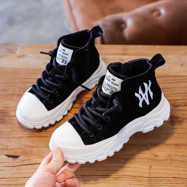 casual fall 2020 versatile new martin boys and girls trend high korean fashion children's boots, Black
casual fall 2020 versatile new martin boys and girls trend high korean fashion children's boots, Black