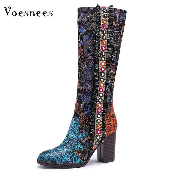 voesnees plus size women's boots 2020 new autumn winter women shoes retro stitching satin warm knee-high ladies long-tube boots, Black
voesnees plus size women's boots 2020 new autumn winter women shoes retro stitching satin warm knee-high ladies long-tube boots, Black