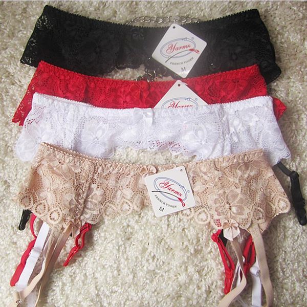 temptation full lace transparent wedding garters for stockings ladies intimate underwear women lingerie suspender belt, Black;white
temptation full lace transparent wedding garters for stockings ladies intimate underwear women lingerie suspender belt, Black;white