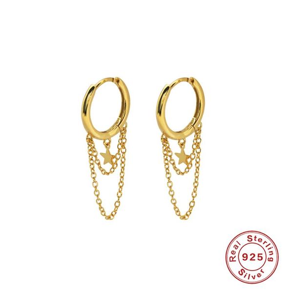 hoop & huggie boako genuine 925 sterling silver earrings for women trendy fashion tassel double chain pendientes w5, Golden;silver
hoop & huggie boako genuine 925 sterling silver earrings for women trendy fashion tassel double chain pendientes w5, Golden;silver