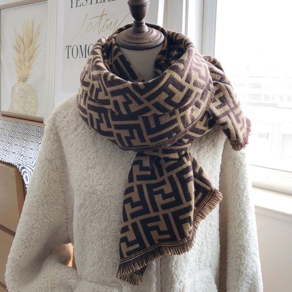 warm imitation cashmere winter shawl letter versatile scarves women dual use high version simple atmosphere trendfff, Blue;gray
warm imitation cashmere winter shawl letter versatile scarves women dual use high version simple atmosphere trendfff, Blue;gray