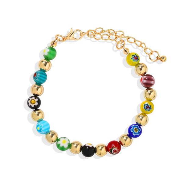fashion summer beach bohemian colored beaded bracelet women glazed flower bracelet female women accessories wholesale dwjm-02, Black
fashion summer beach bohemian colored beaded bracelet women glazed flower bracelet female women accessories wholesale dwjm-02, Black