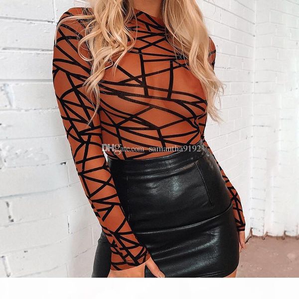 sexy прозрачный mesh женщины bodysuit 2019 мода длинным рукавом лоскутная bodycon осень новый легкий костюм с шортами повседневные тонкий ro, Black;white
sexy прозрачный mesh женщины bodysuit 2019 мода длинным рукавом лоскутная bodycon осень новый легкий костюм с шортами повседневные тонкий ro, Black;white