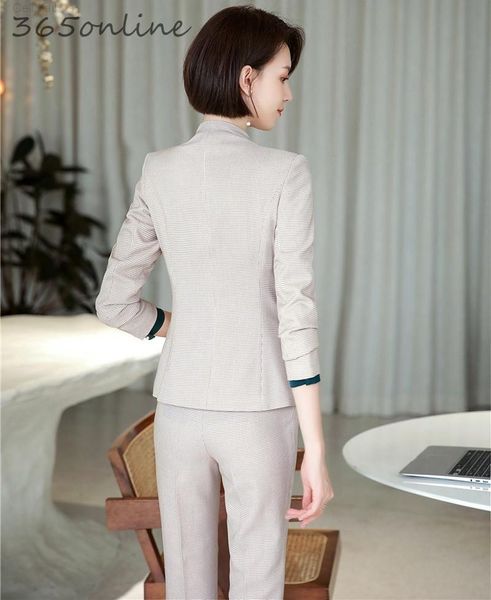 novelty apricot formal uniforms designs pantsuits with pants and jackets coat for women business work professional blazers sets, White
novelty apricot formal uniforms designs pantsuits with pants and jackets coat for women business work professional blazers sets, White