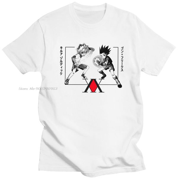 sport unique male gon ss killua zoldyck tee shirt short sleeved cotton t-shirt printed hunter x hunter hxh anime tshirt clothing
sport unique male gon ss killua zoldyck tee shirt short sleeved cotton t-shirt printed hunter x hunter hxh anime tshirt clothing