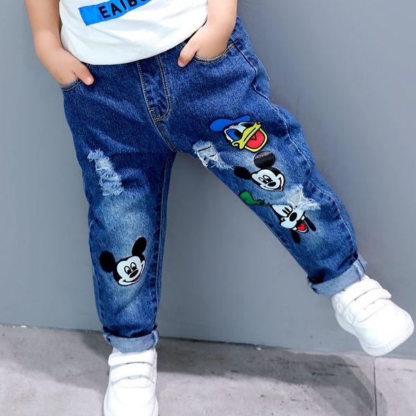 2020 autumn children cartoon patterns all-match fashion jeans boys and girls print trousers y200704, Blue
2020 autumn children cartoon patterns all-match fashion jeans boys and girls print trousers y200704, Blue