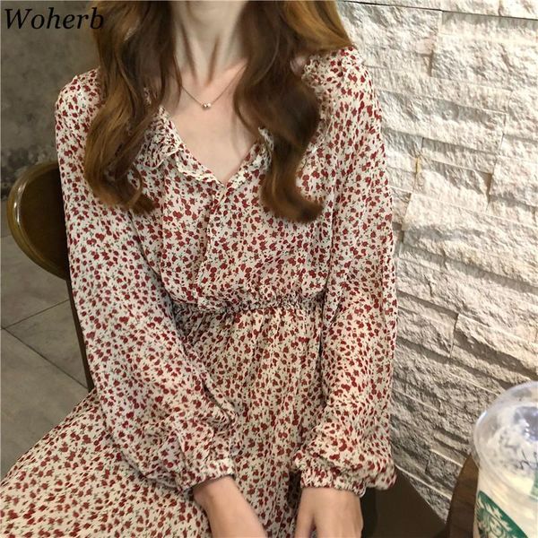 woherb 2020 new women dress spring floral long sleeve v-neck high waist female dresses loose slim fit sweet lady vestidos 923471, Black;gray
woherb 2020 new women dress spring floral long sleeve v-neck high waist female dresses loose slim fit sweet lady vestidos 923471, Black;gray