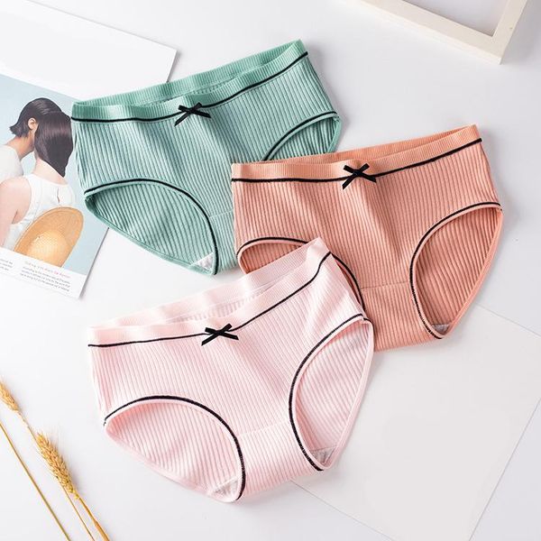 panties women's cotton breathable bow briefs solid soft seamless underwear female intimate seamless brief wholesale, Black;pink
panties women's cotton breathable bow briefs solid soft seamless underwear female intimate seamless brief wholesale, Black;pink