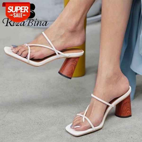 rizabina women sandals shoes fashion real genuine leather slippers shoes women special strange high heels footwear size 33-40 #4s0s, Black
rizabina women sandals shoes fashion real genuine leather slippers shoes women special strange high heels footwear size 33-40 #4s0s, Black