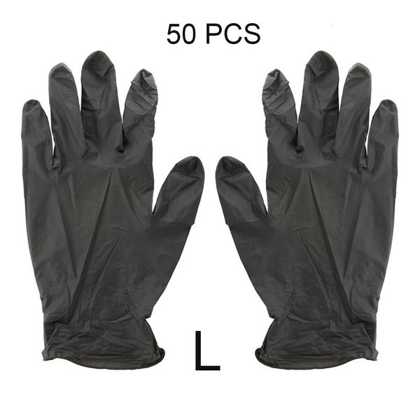 for 50pcs gloves disposable nitrile latex rubber protective work kitchen garden household cleaning glove 
for 50pcs gloves disposable nitrile latex rubber protective work kitchen garden household cleaning glove