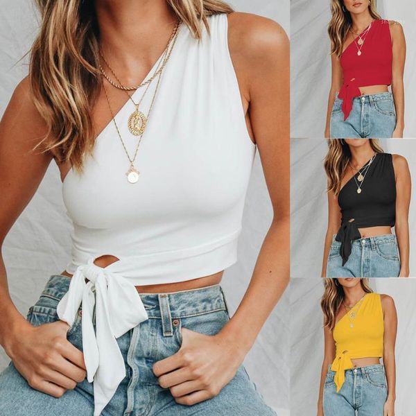 fashion women off shoulder solid bow tank summer beach party sleeveless slash neck tanks girls slim vest, White
fashion women off shoulder solid bow tank summer beach party sleeveless slash neck tanks girls slim vest, White