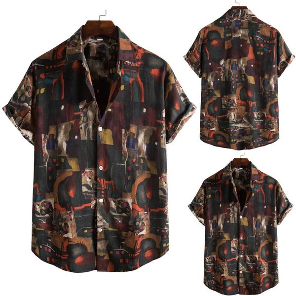 2021 men clothing mens fashion retro ethnic short sleeve casual printing comfortable hawaiian shirt blouse t-shirt ropa hombre, White;black
2021 men clothing mens fashion retro ethnic short sleeve casual printing comfortable hawaiian shirt blouse t-shirt ropa hombre, White;black