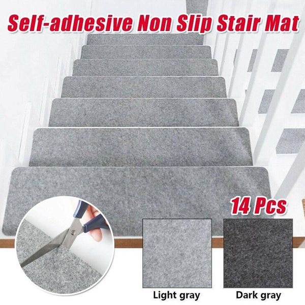 14pcs stair tread carpet mats self adhesive stair mat non-skid step carpet step rug protection cover washable mat
14pcs stair tread carpet mats self adhesive stair mat non-skid step carpet step rug protection cover washable mat