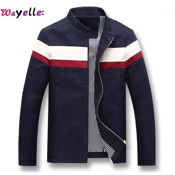 2019 male smart casual fashion slim fitted zipper jackets men spring patchwork slim jackets and coats plus m-5xl1, Black;brown
2019 male smart casual fashion slim fitted zipper jackets men spring patchwork slim jackets and coats plus m-5xl1, Black;brown