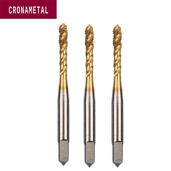 hss thread tap drill bit tin coated metric screw tap for stainless steel m1.4 m1.6 m1.8 m2 m2.2 m2.5 m2.6 m3 m4 m6 m8 metal taps
hss thread tap drill bit tin coated metric screw tap for stainless steel m1.4 m1.6 m1.8 m2 m2.2 m2.5 m2.6 m3 m4 m6 m8 metal taps