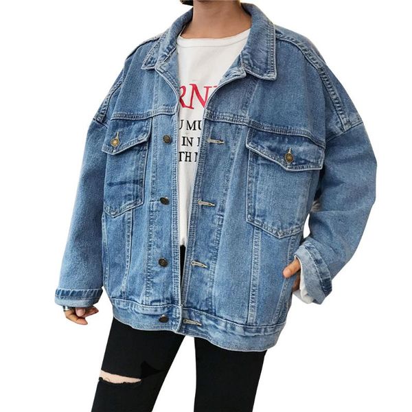 women boyfriend style jeans coat retro oversize cowboy denim loose casual jackets chaqueta casaco feminino jaqueta feminina, Black;brown
women boyfriend style jeans coat retro oversize cowboy denim loose casual jackets chaqueta casaco feminino jaqueta feminina, Black;brown