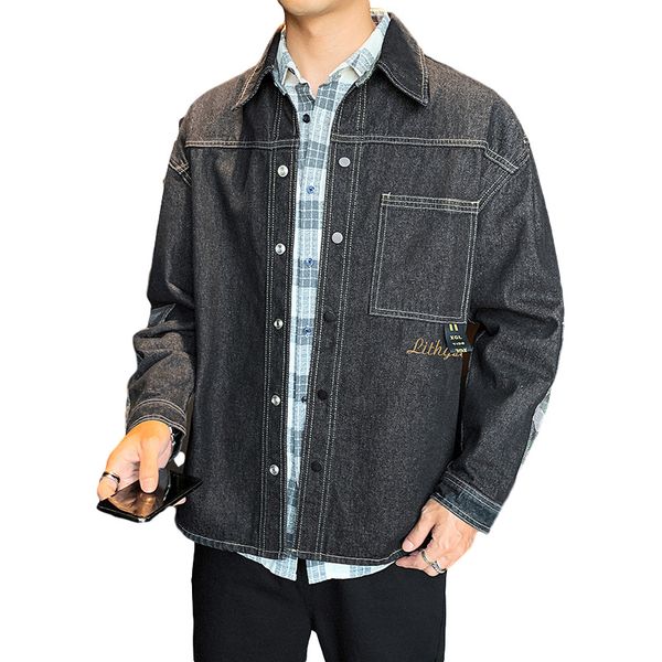 casual long sleeve pocket shirts male slim fit cotton shirts mens soft clothes chemise homme camisa masculina 628435629590, White;black 
casual long sleeve pocket shirts male slim fit cotton shirts mens soft clothes chemise homme camisa masculina 628435629590, White;black