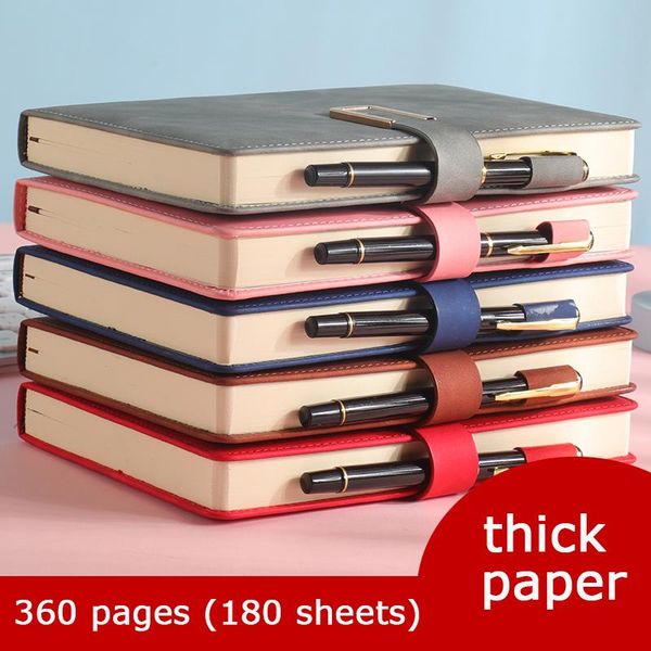 ruize 360 pages thick notebook a5 b5 hard cover leather journal diary office business notepad daily planner 2021 school supplies, Purple;pink
ruize 360 pages thick notebook a5 b5 hard cover leather journal diary office business notepad daily planner 2021 school supplies, Purple;pink