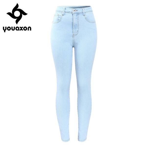 2182 youaxon brand new arrival high waist jeans woman stretchy women`s jeans ol ladies pencil denim pants femme 201223, Blue
2182 youaxon brand new arrival high waist jeans woman stretchy women`s jeans ol ladies pencil denim pants femme 201223, Blue