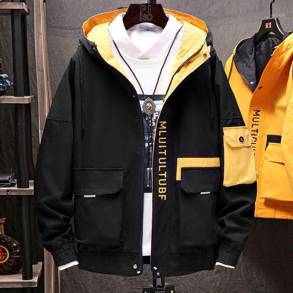men's fashion long sleeve coat jacket loose plus size colorblock workwear streetwear mens stylish coat1, Black;brown
men's fashion long sleeve coat jacket loose plus size colorblock workwear streetwear mens stylish coat1, Black;brown