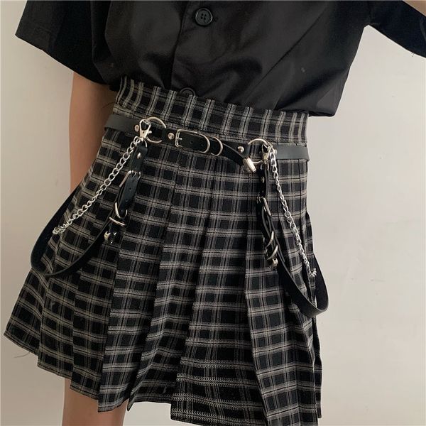 harajuku hip hop gothic style decorative jk dress waist fashion versatile ins strap cool chain belt, Black;brown
harajuku hip hop gothic style decorative jk dress waist fashion versatile ins strap cool chain belt, Black;brown