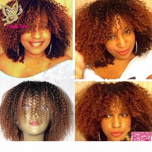medium auburn ombre full lace wigs human hair brazilian human hair afro kinky curly lace front wig two tone color for black woman, Black;brown
medium auburn ombre full lace wigs human hair brazilian human hair afro kinky curly lace front wig two tone color for black woman, Black;brown