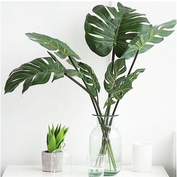 decorative flowers & wreaths 10pcs l/m/s high simulation artificial monstera tropical plant leaf home party office store decorations1
decorative flowers & wreaths 10pcs l/m/s high simulation artificial monstera tropical plant leaf home party office store decorations1