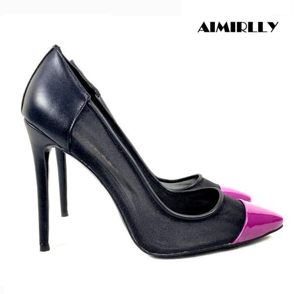 aimirlly women shoes pointed toe high heels pumps pu & mesh patchwork ladies evening party dress heels summer1, Black
aimirlly women shoes pointed toe high heels pumps pu & mesh patchwork ladies evening party dress heels summer1, Black