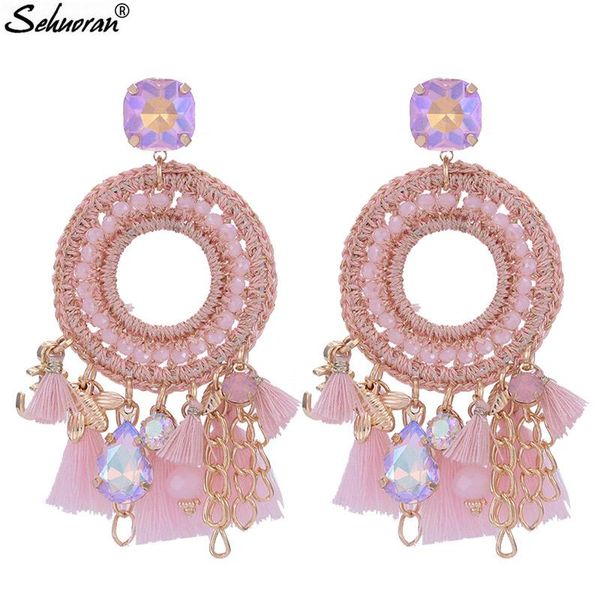 dangle & chandelier sehuoran tassel earrings for woman boho oorbellen crystal beads facted handmade pendients wedding big earings, Silver
dangle & chandelier sehuoran tassel earrings for woman boho oorbellen crystal beads facted handmade pendients wedding big earings, Silver