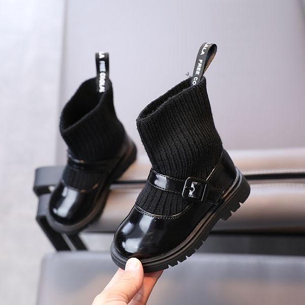 girls' autumn winter fashion knitted japanese 2020 socks and boots 1-3 years old children's shoes, Black
girls' autumn winter fashion knitted japanese 2020 socks and boots 1-3 years old children's shoes, Black