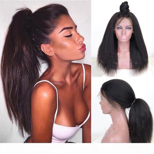 brazilian kinky straight glueless full lace human hair wigs lace front wigs black women italian yaki full lace wigs baby hair, Black;brown
brazilian kinky straight glueless full lace human hair wigs lace front wigs black women italian yaki full lace wigs baby hair, Black;brown