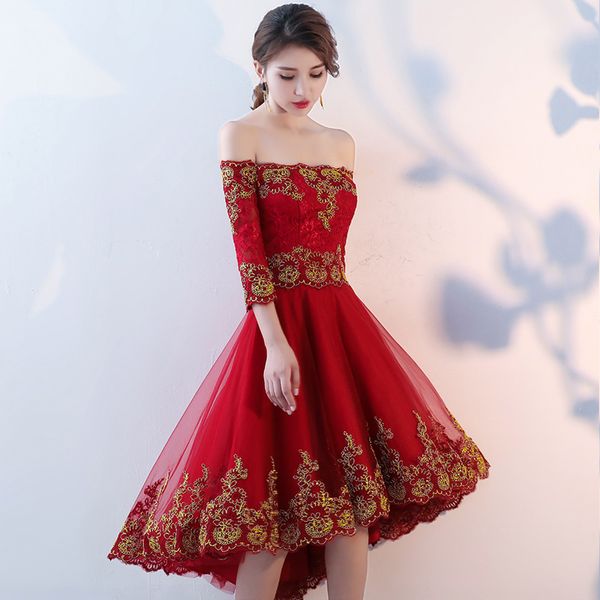 robe de soiree new wine red backless lace up evening dress with appliques party dresses prom dresses tailor custom made, Black;red
robe de soiree new wine red backless lace up evening dress with appliques party dresses prom dresses tailor custom made, Black;red