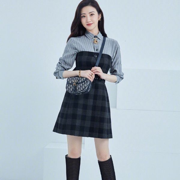 new autumn style stripe printing long sleeve woolen sewing cloth verification thin belt fit shirt dress of women 6kxo, Black;gray
new autumn style stripe printing long sleeve woolen sewing cloth verification thin belt fit shirt dress of women 6kxo, Black;gray