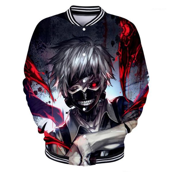 tokyo ghoul animation role-playing street comfortable baseball jacket fashion long-sleeved jacket casual baseball1, Black;brown
tokyo ghoul animation role-playing street comfortable baseball jacket fashion long-sleeved jacket casual baseball1, Black;brown