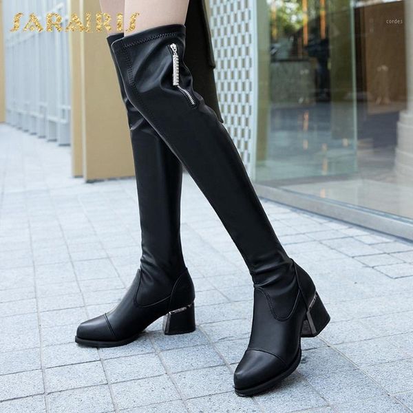 boots sarairis 2021 fashion chunky heels comfortable shoes ladies female slip on spring autumn over the knee woman1, Black
boots sarairis 2021 fashion chunky heels comfortable shoes ladies female slip on spring autumn over the knee woman1, Black