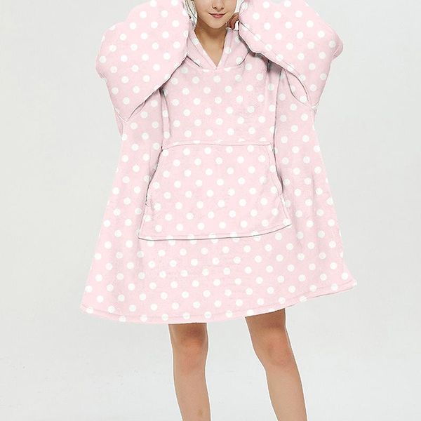 warm wearable blanket family hoodie with sleeves blankets fleece sweatshirt tv oversized print winter pajamas coats soft, Black
warm wearable blanket family hoodie with sleeves blankets fleece sweatshirt tv oversized print winter pajamas coats soft, Black