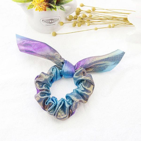 metallic hologram rainbow scrunchies women girls hair tie rope gradient ponytail holder ears bowknot summer headwear
metallic hologram rainbow scrunchies women girls hair tie rope gradient ponytail holder ears bowknot summer headwear