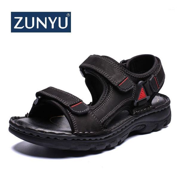 sandals zunyu genuine leather men's summer beach outdoor causal shoes roman water sneakers size 38-481, Black
sandals zunyu genuine leather men's summer beach outdoor causal shoes roman water sneakers size 38-481, Black