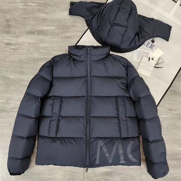 new winter down jacket men hem print detachable hat filled with 90% white duck down keep warm and leisure coat black jacket 201204
new winter down jacket men hem print detachable hat filled with 90% white duck down keep warm and leisure coat black jacket 201204